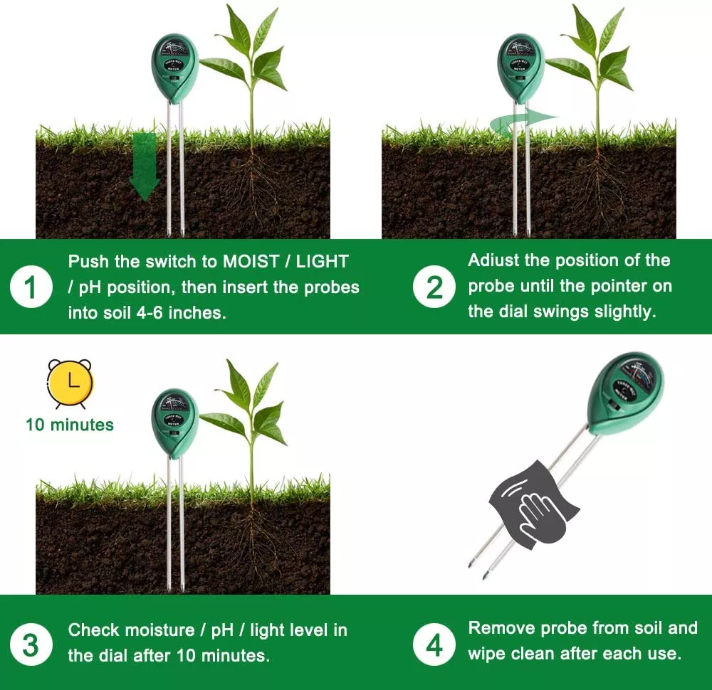 3-in-1 soil pH meter - Image 4