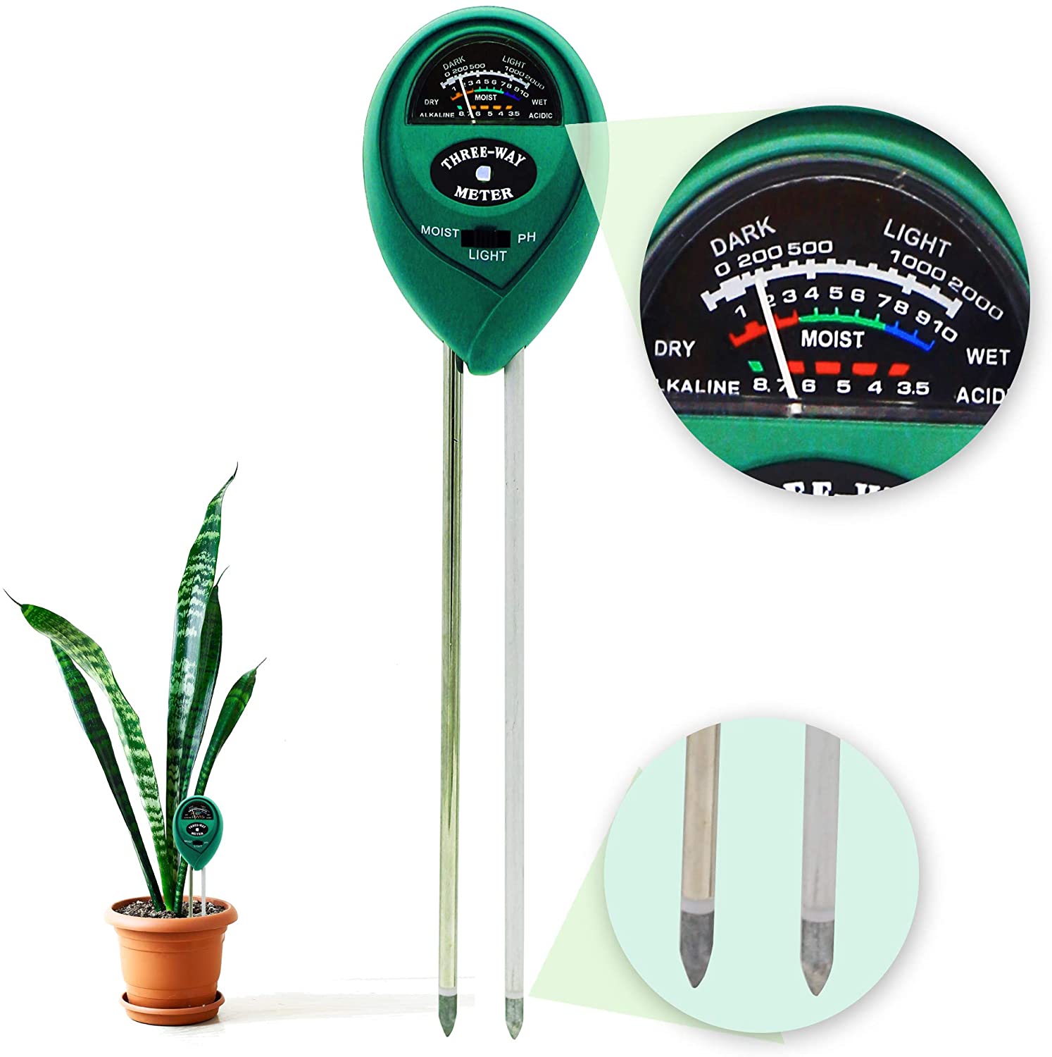 3-in-1 soil pH meter - Image 2