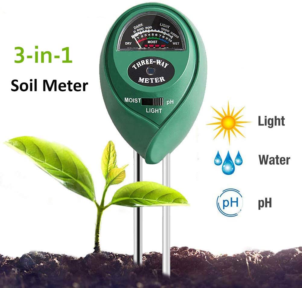 3-in-1 soil pH meter